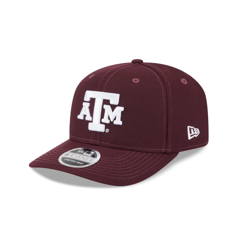Texas AM Aggies Team 9SEVENTY Stretch-Snap Hat sold by New Era
