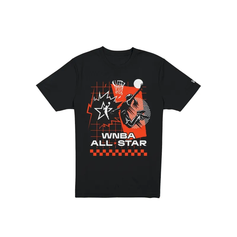 2025 WNBA All-Star Game Black T-Shirt sold by New Era