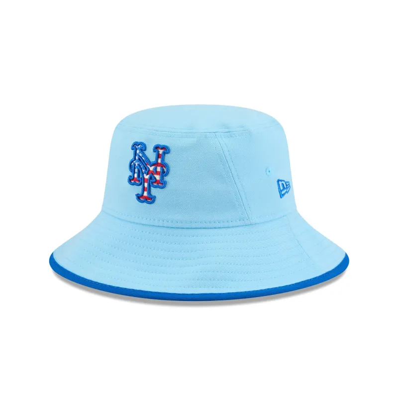 New York Mets Independence Day 2025 Stretch Bucket Hat sold by New Era