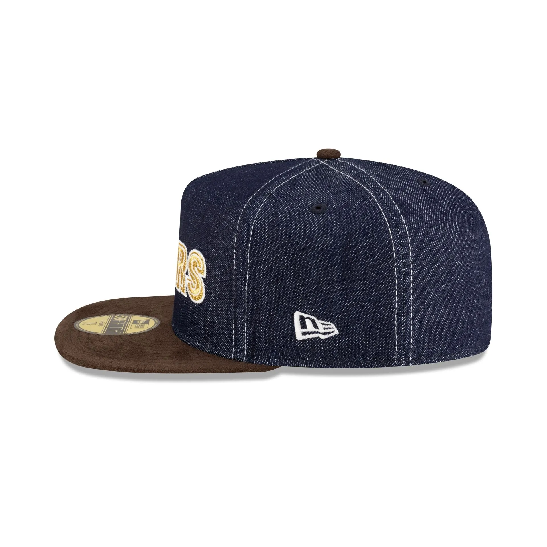 Oilers Houston Pack Denim 59FIFTY A-Frame Fitted Hat sold by New Era product image thumbnail 4