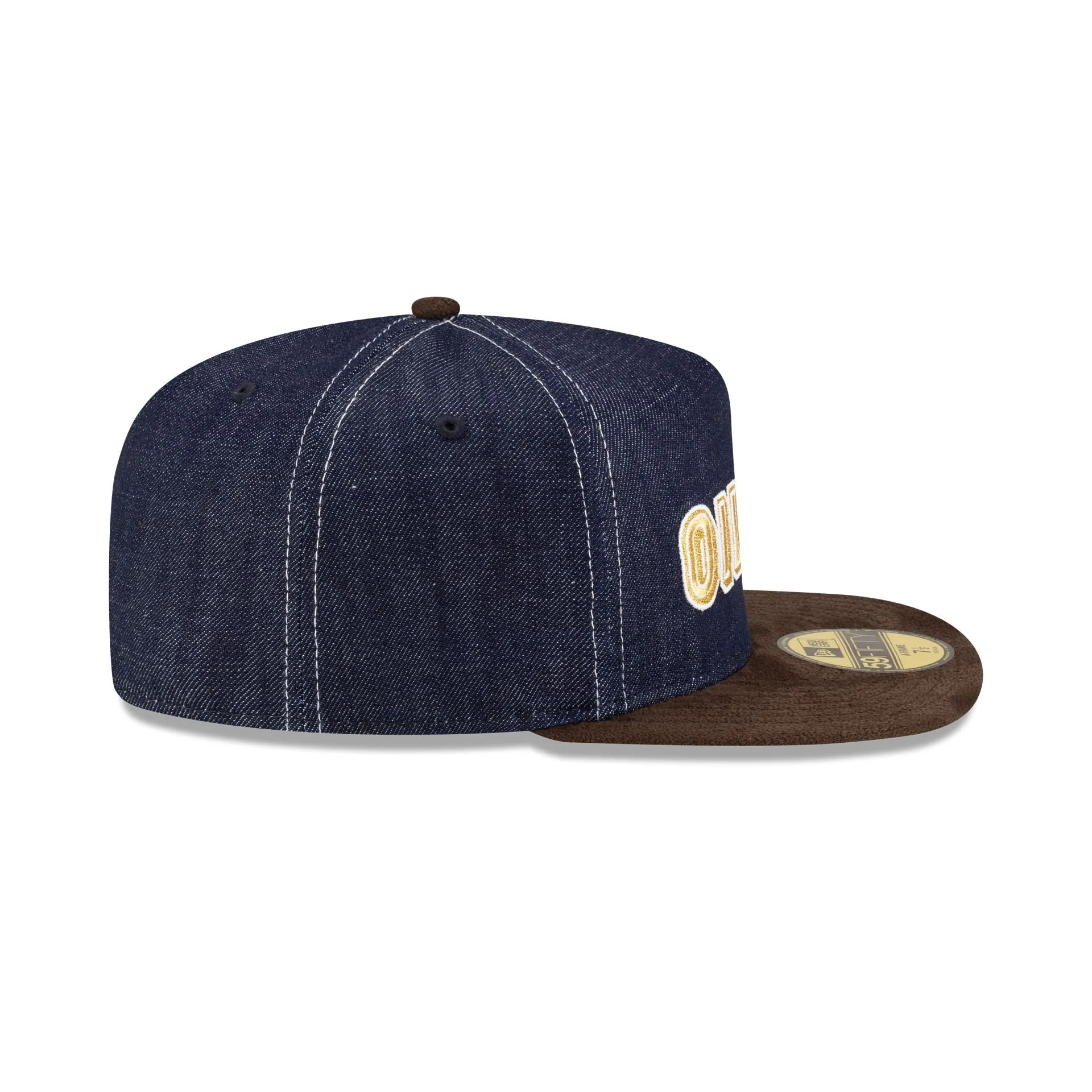 Oilers Houston Pack Denim 59FIFTY A-Frame Fitted Hat sold by New Era product image thumbnail 5