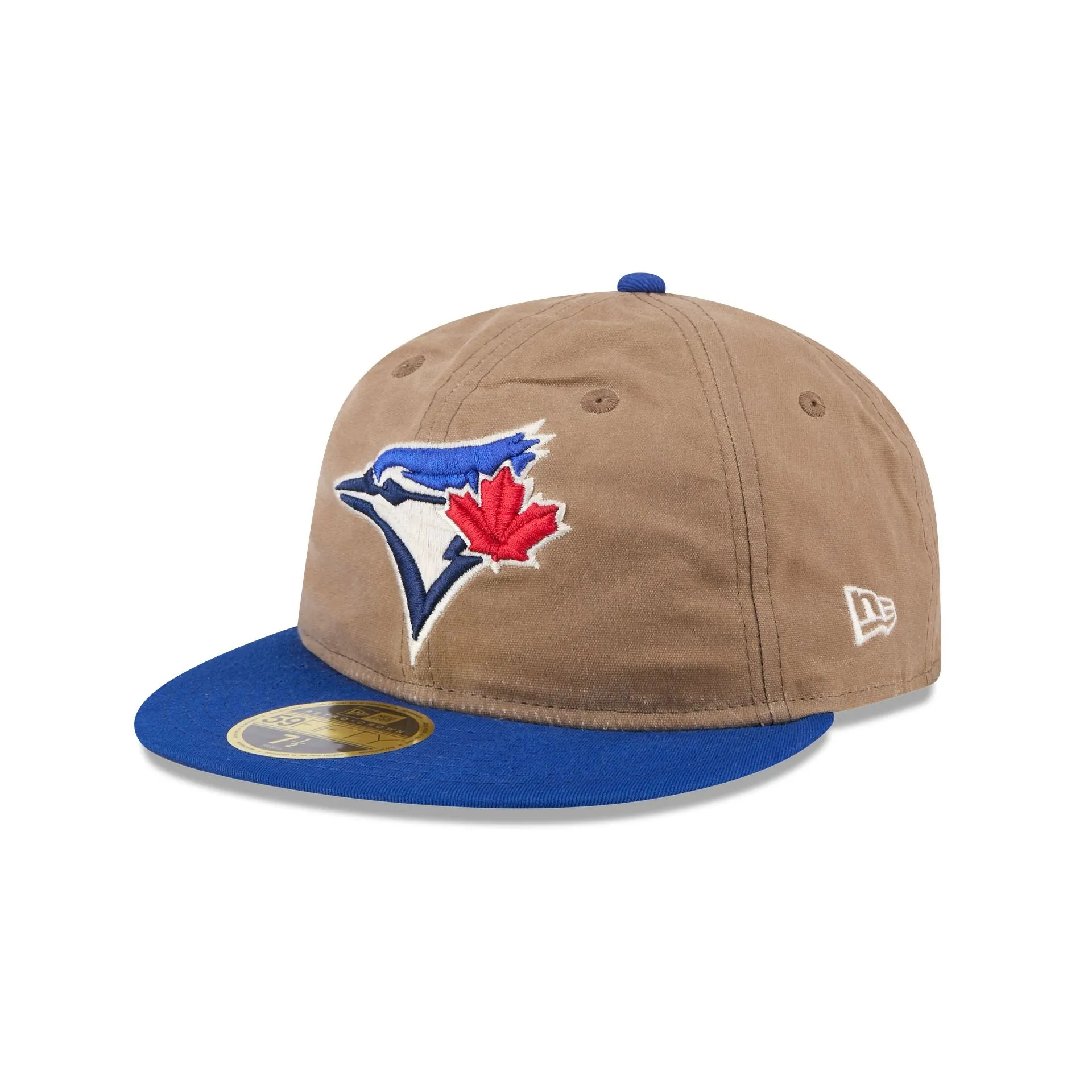 Toronto Blue Jays Wax Canvas Retro Crown 59FIFTY Fitted Hat sold by New Era