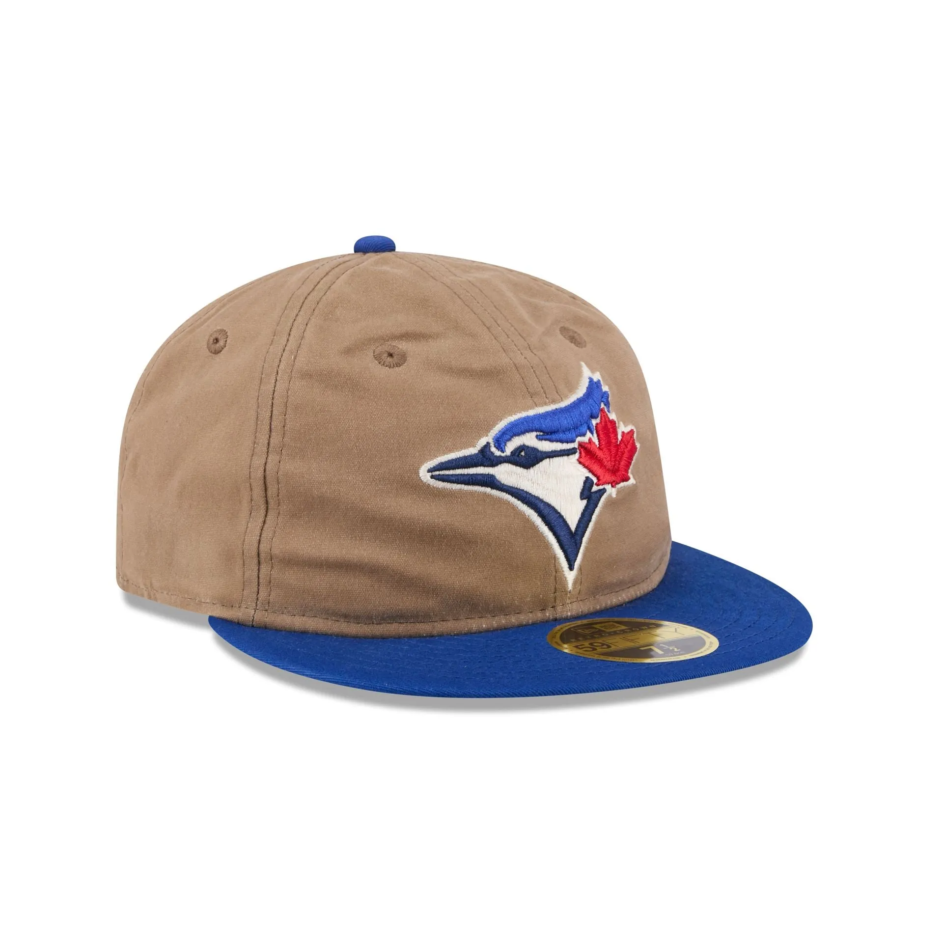 Toronto Blue Jays Wax Canvas Retro Crown 59FIFTY Fitted Hat sold by New Era product image thumbnail 3