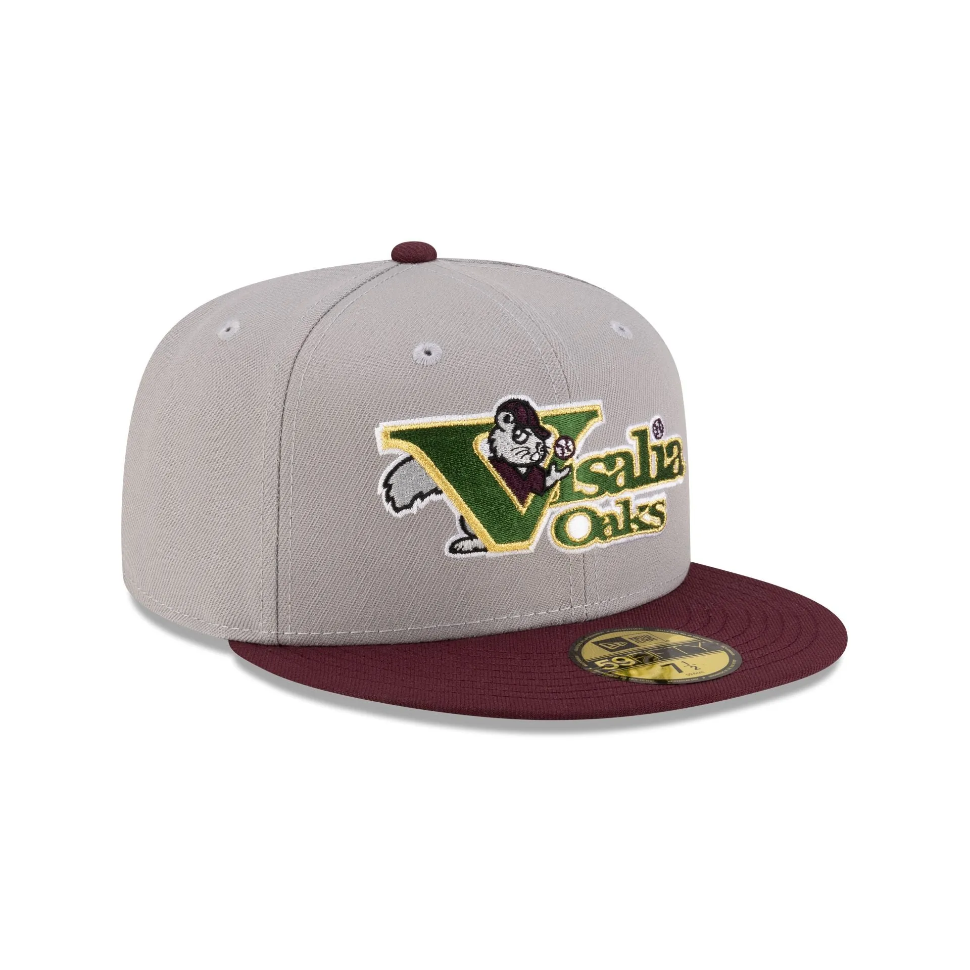 Just Caps Hometown Visalia Oaks 59FIFTY Fitted Hat sold by New Era product image thumbnail 3