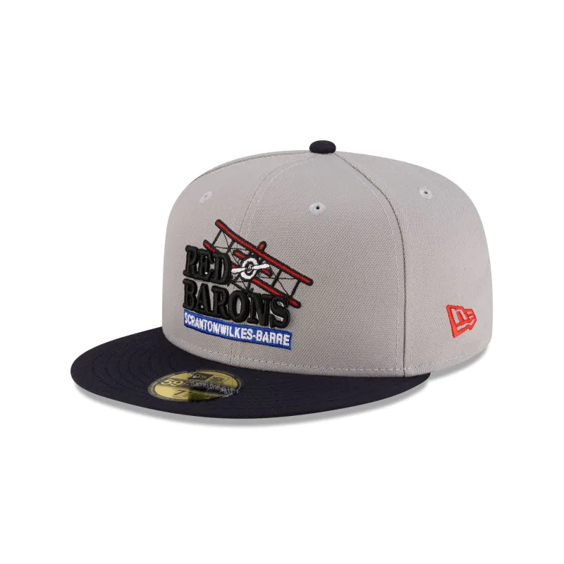 Just Caps Hometown Scranton Wilkes-Barre Red Barons 59FIFTY Fitted Hat sold by New Era