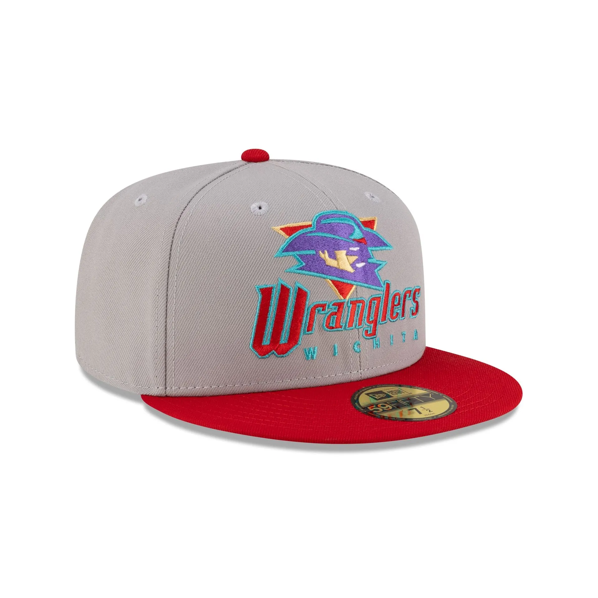 Just Caps Hometown Wichita Wranglers 59FIFTY Fitted Hat sold by New Era product image thumbnail 3