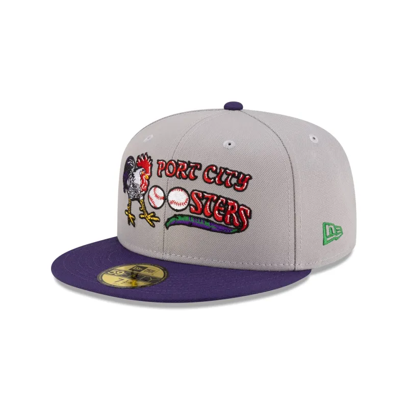 Just Caps Hometown Port City Roosters 59FIFTY Fitted Hat sold by New Era