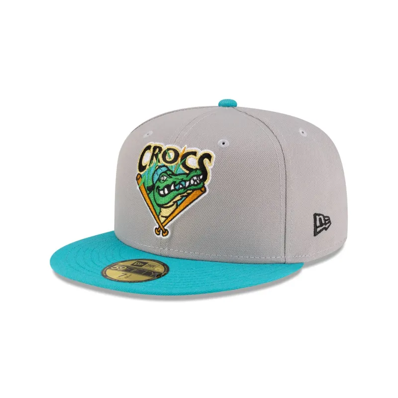 Just Caps Hometown Cape Fear Crocs 59FIFTY Fitted Hat sold by New Era