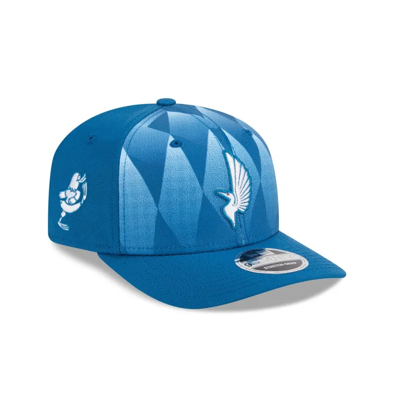 Minnesota United FC 2025 Jersey Hook Blue 9SEVENTY Stretch-Snap Hat sold by New Era