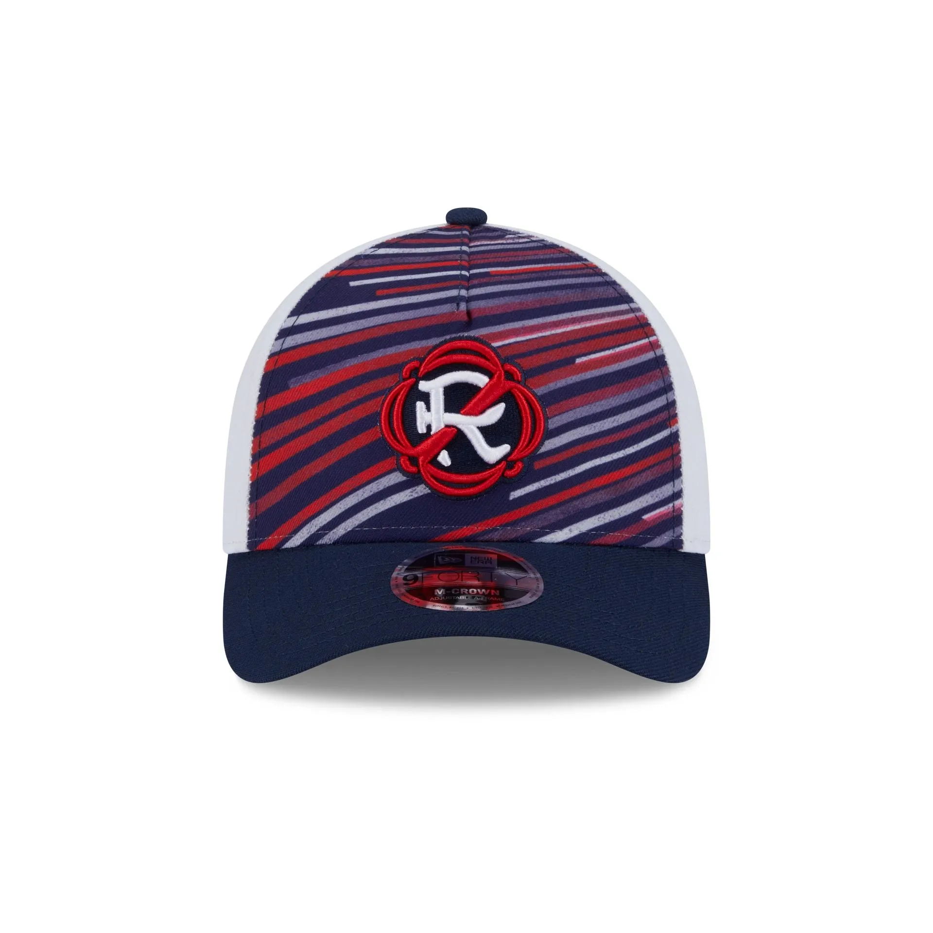 New England Revolution 2025 Jersey Hook Multicolor 9FORTY M-Crown A-Frame Snapback Hat sold by New Era product image thumbnail 2