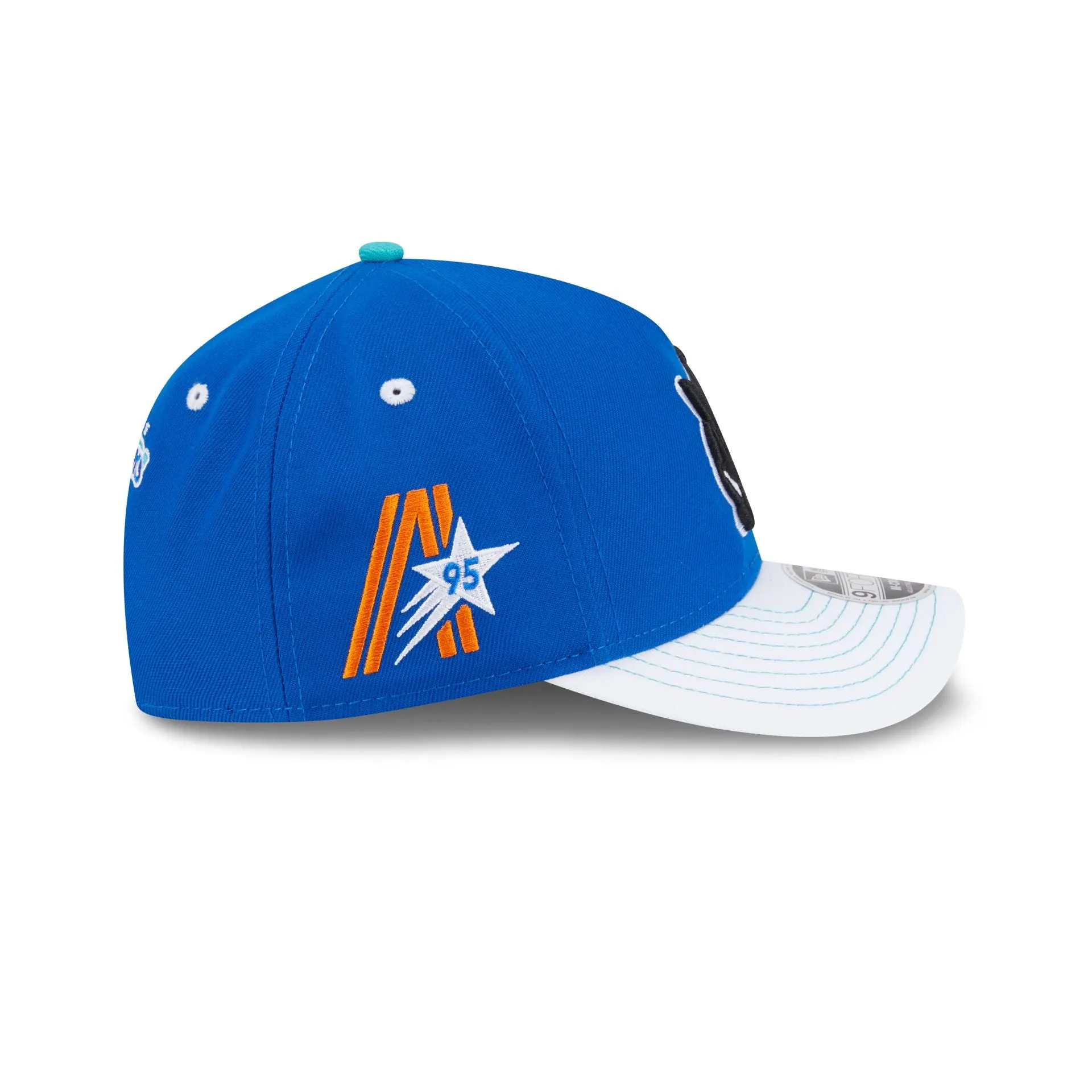 Seattle Sounders 2025 Jersey Hook Blue 9FORTY M-Crown A-Frame Snapback Hat sold by New Era product image thumbnail 4