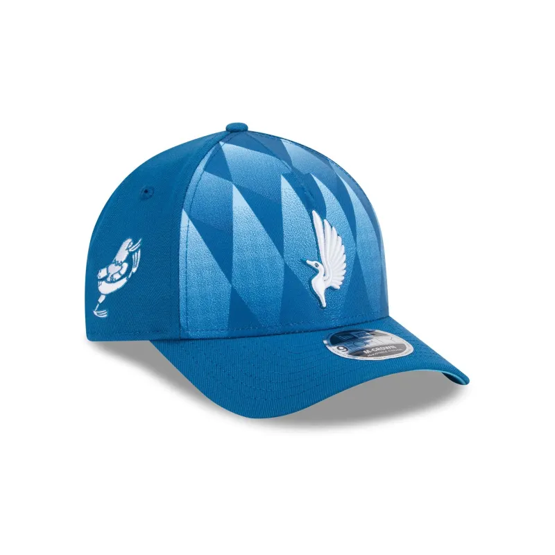 Minnesota United FC 2025 Jersey Hook Blue 9FORTY M-Crown A-Frame Snapback Hat sold by New Era