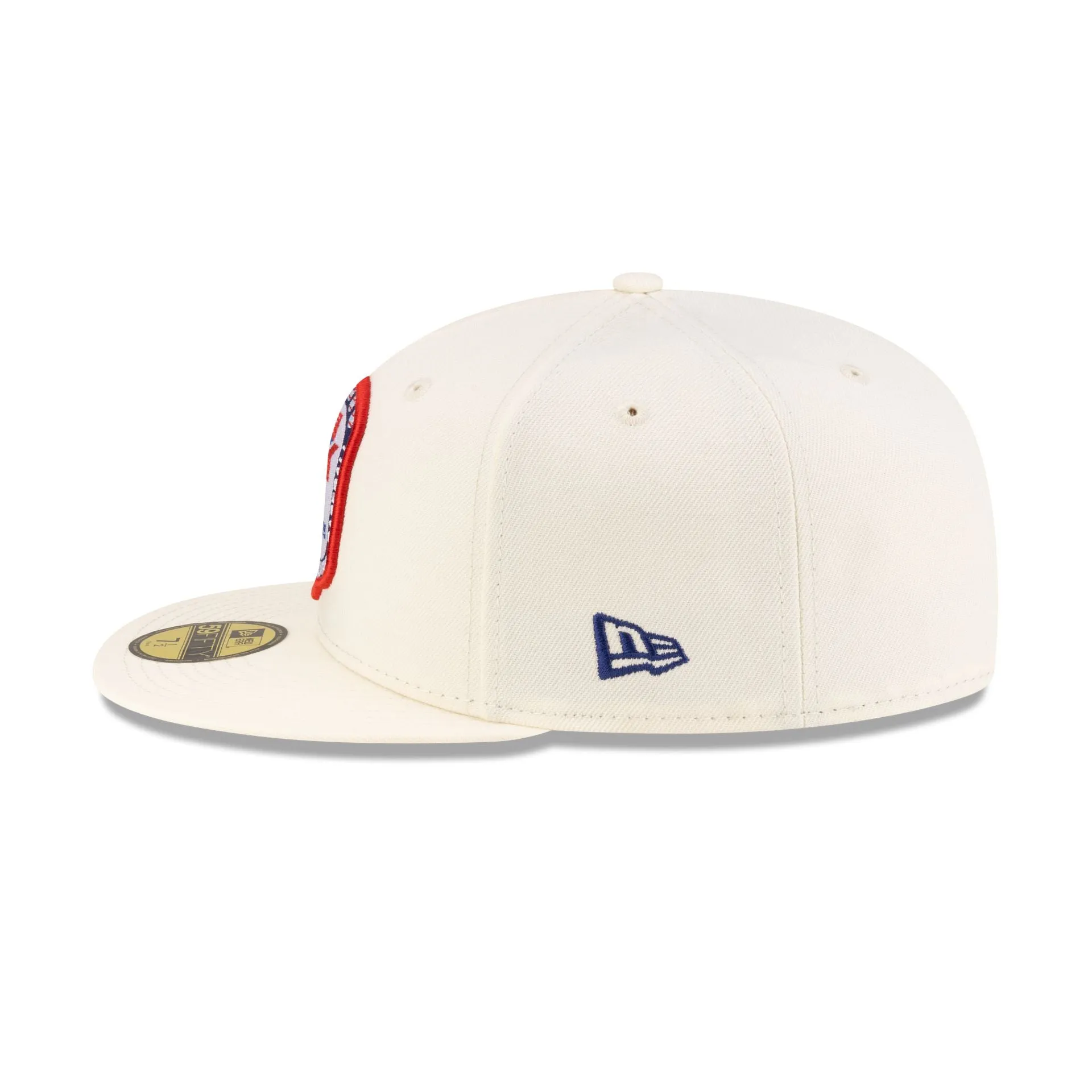 Los Angeles Dodgers 1984 Olympics Chrome White 59FIFTY Fitted Hat sold by New Era product image thumbnail 5