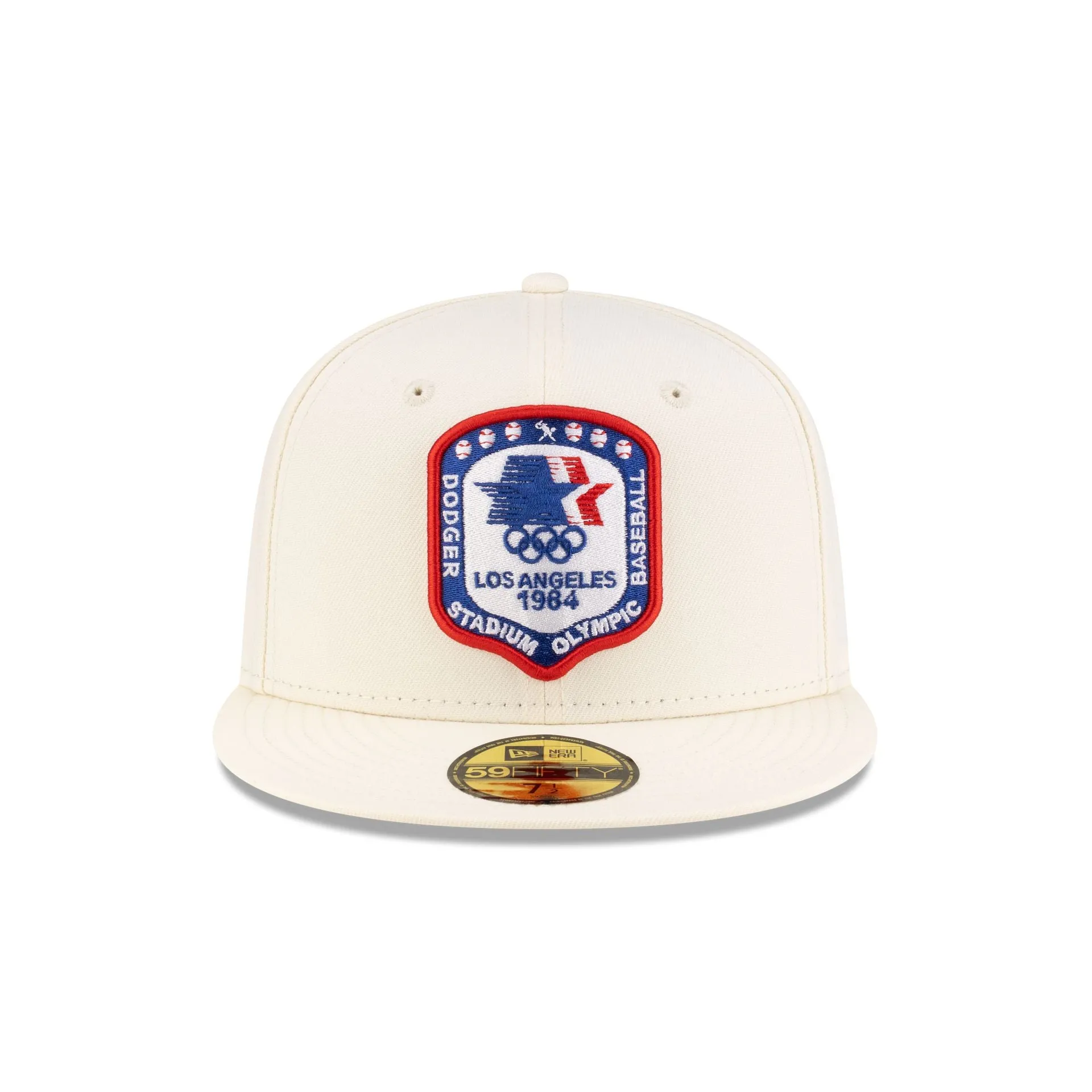 Los Angeles Dodgers 1984 Olympics Chrome White 59FIFTY Fitted Hat sold by New Era product image thumbnail 2