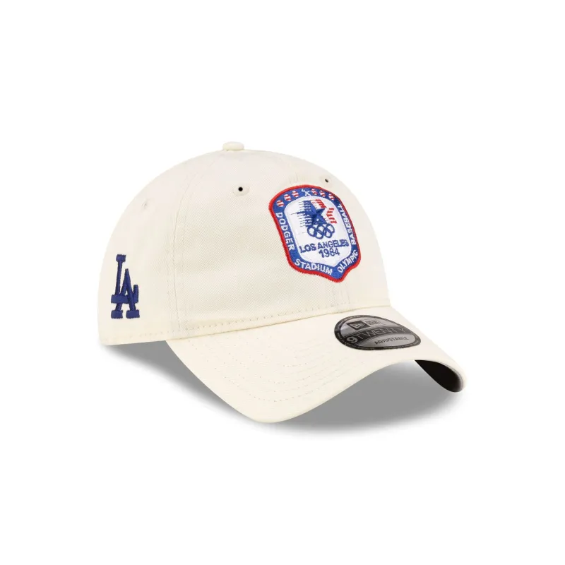 Los Angeles Dodgers 1984 Olympics Chrome White 9TWENTY Adjustable Hat sold by New Era