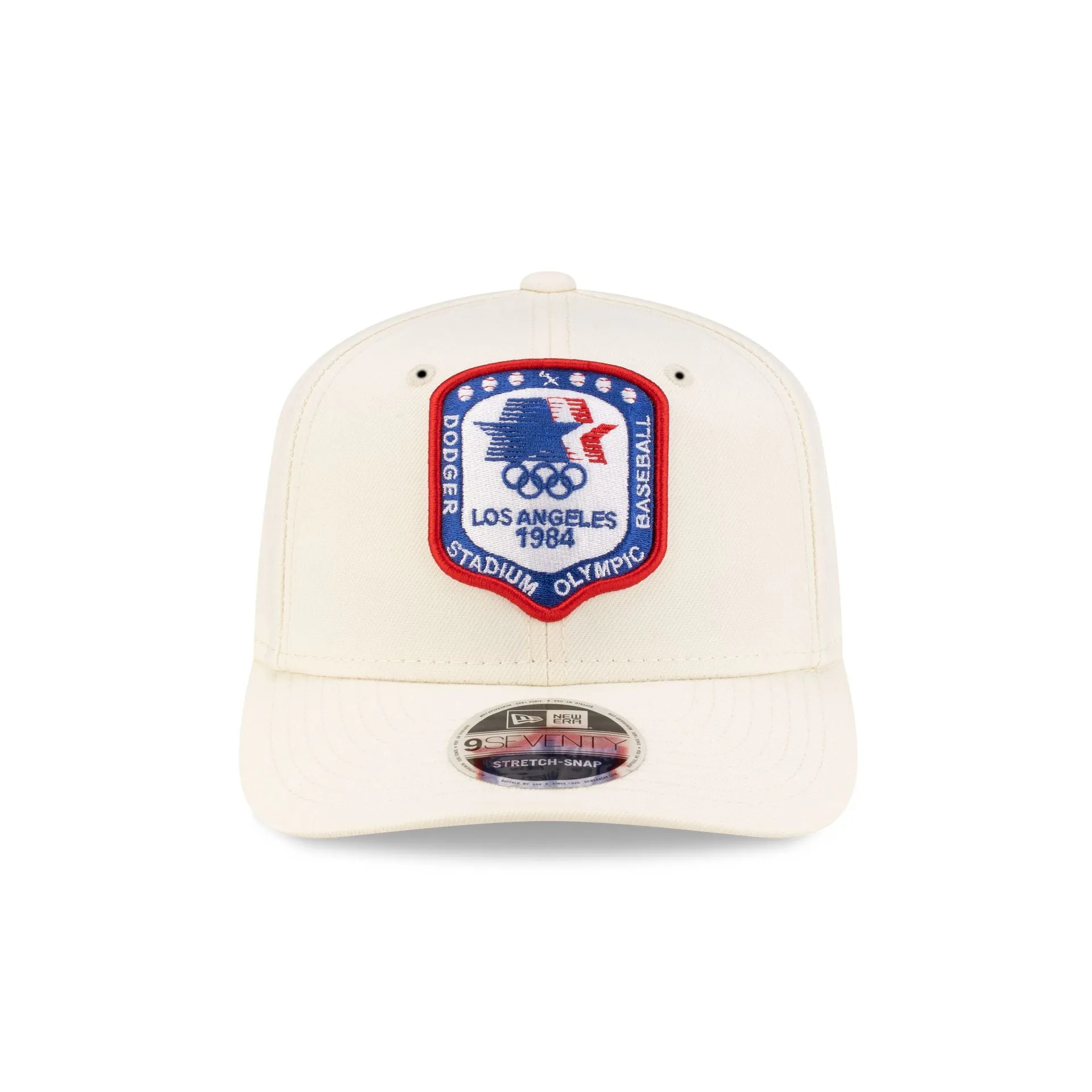 Los Angeles Dodgers 1984 Olympics Chrome White 9SEVENTY Stretch-Snap Hat sold by New Era product image thumbnail 2