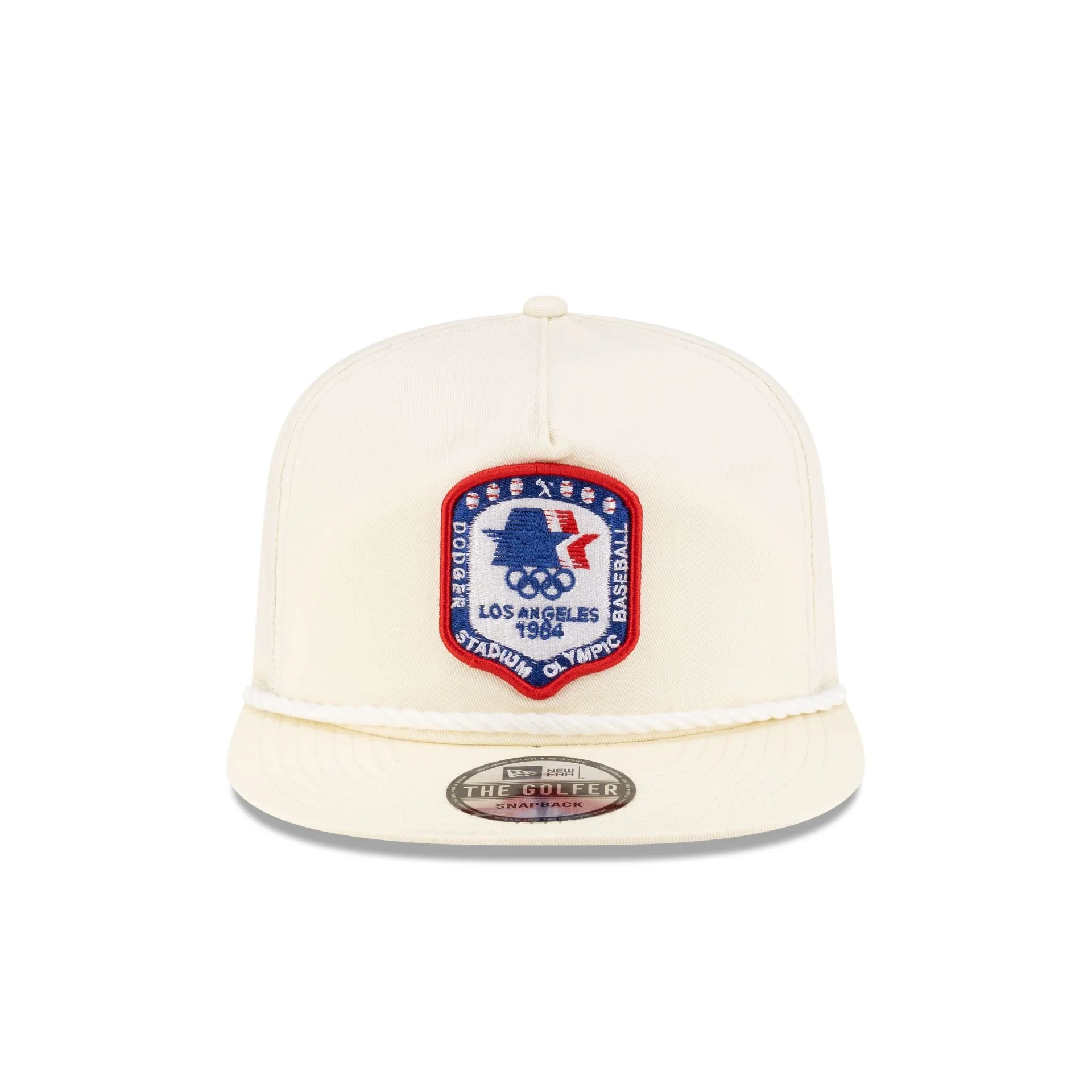 Los Angeles Dodgers 1984 Olympics Chrome White Golfer Hat sold by New Era product image thumbnail 2