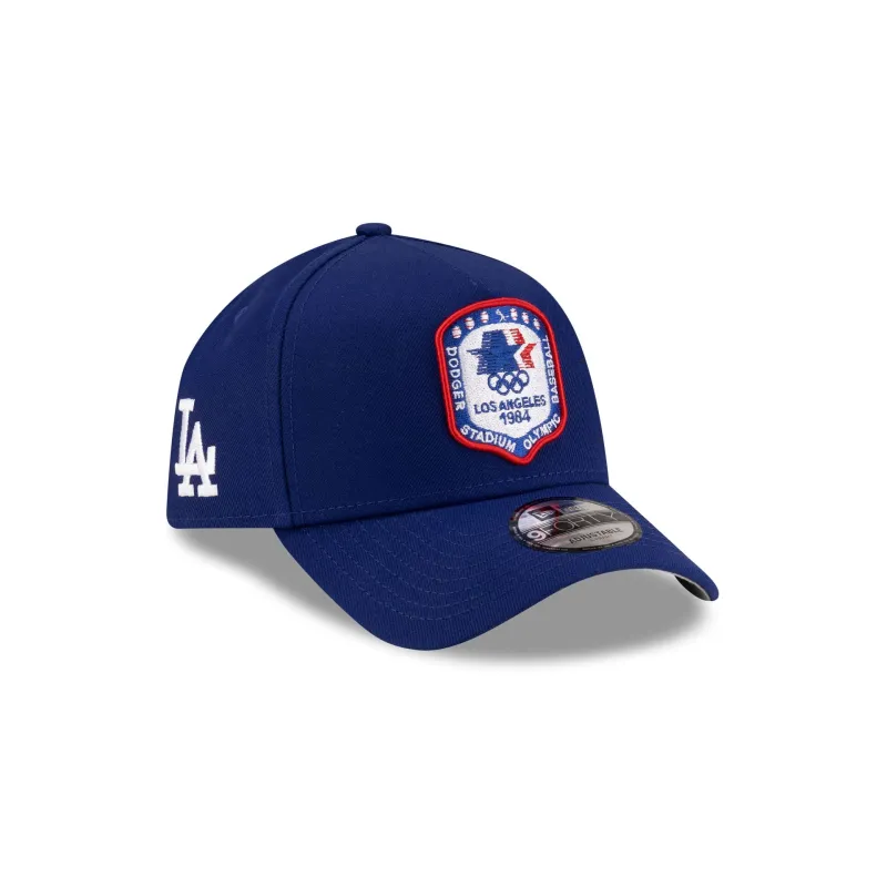 Los Angeles Dodgers 1984 Olympics 9FORTY A-Frame Snapback Hat sold by New Era