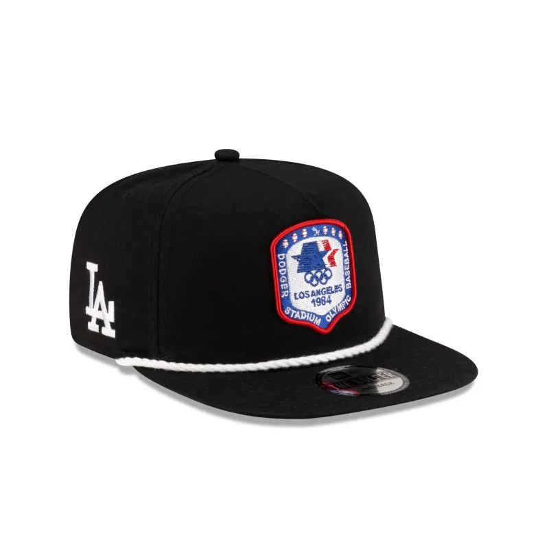 Los Angeles Dodgers 1984 Olympics Black Golfer Hat sold by New Era