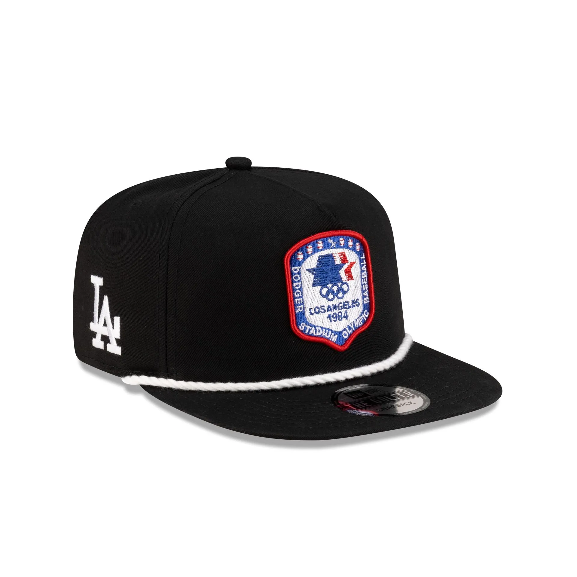 Los Angeles Dodgers 1984 Olympics Black Golfer Hat sold by New Era