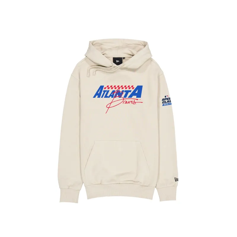 Atlanta Braves Speedway Classic White Hoodie sold by New Era