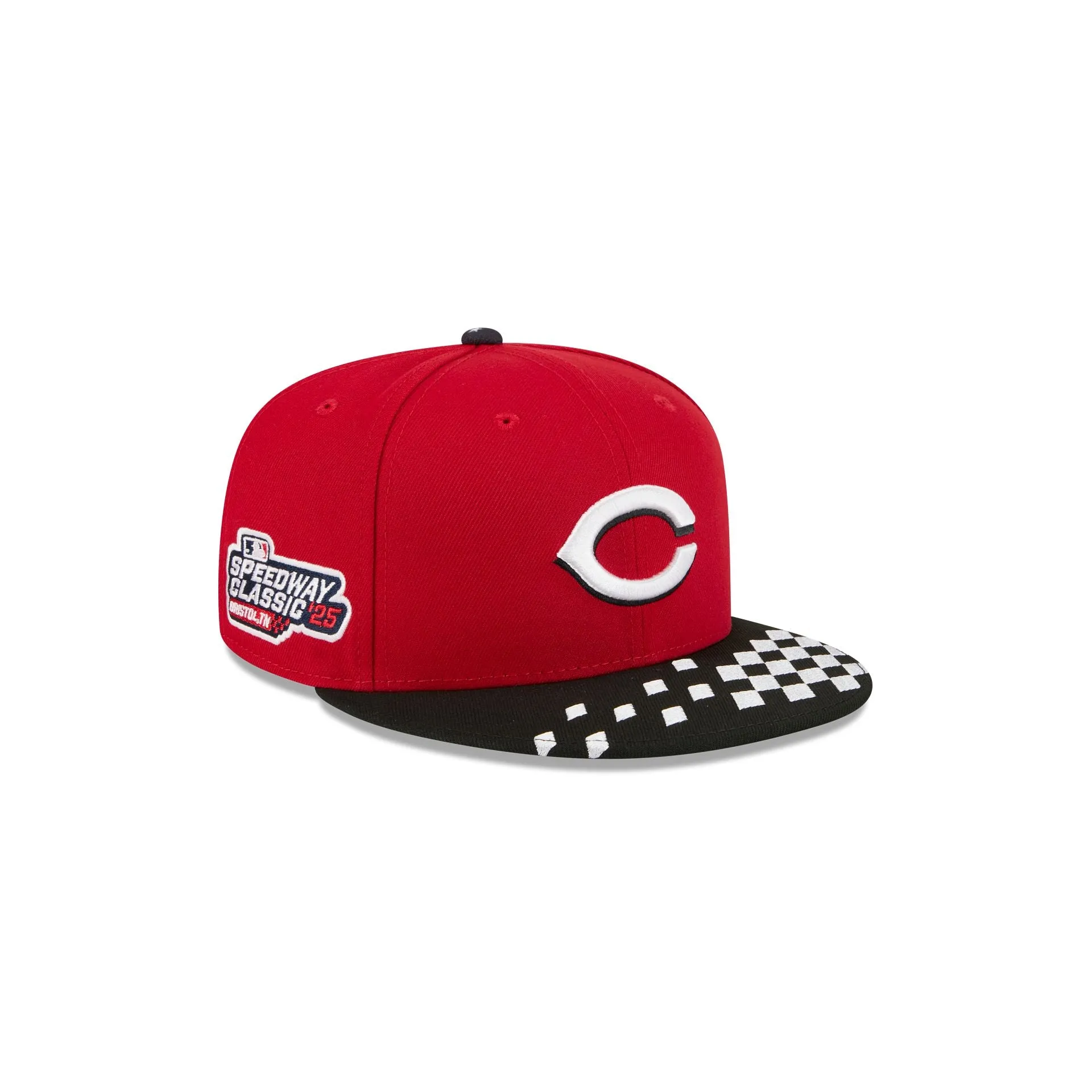 Cincinnati Reds Speedway Classic Kids 9FIFTY Snapback Hat sold by New Era