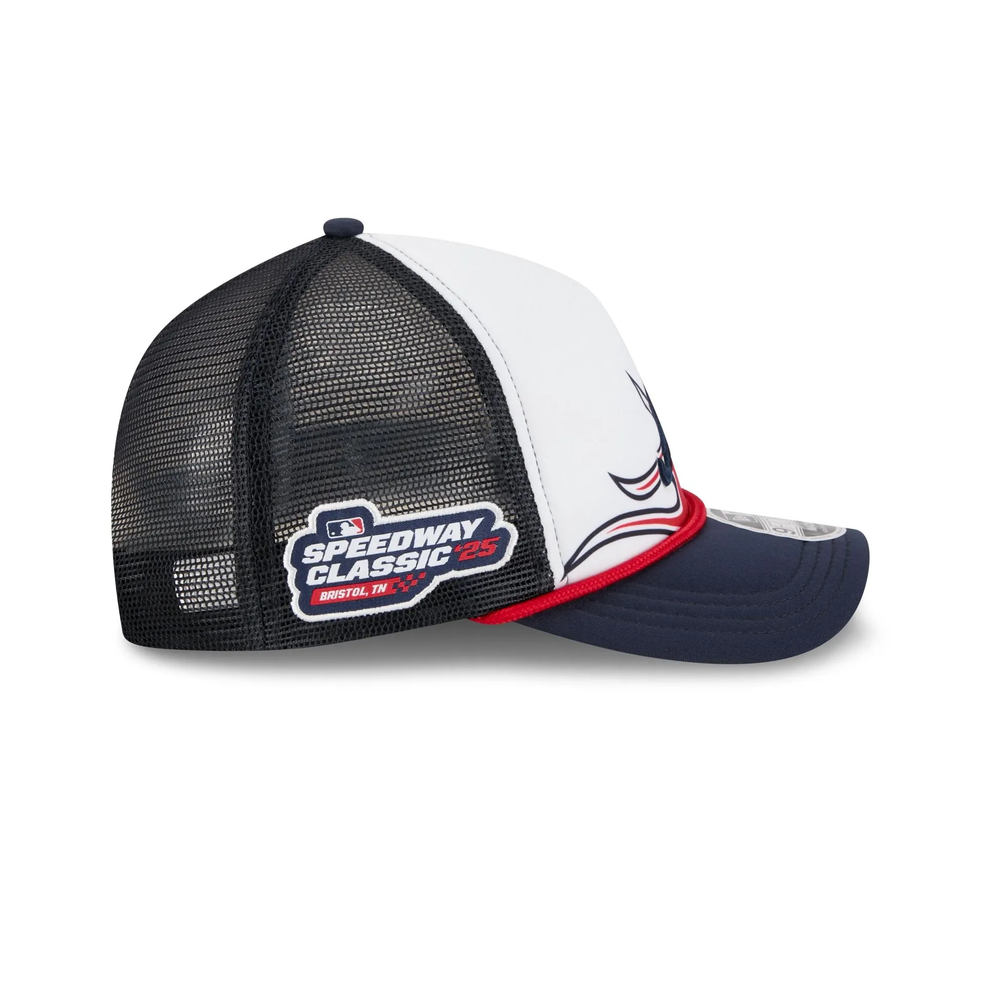 Atlanta Braves Speedway Classic Fan Pack 9FORTY M-Crown A-Frame Trucker sold by New Era product image thumbnail 4