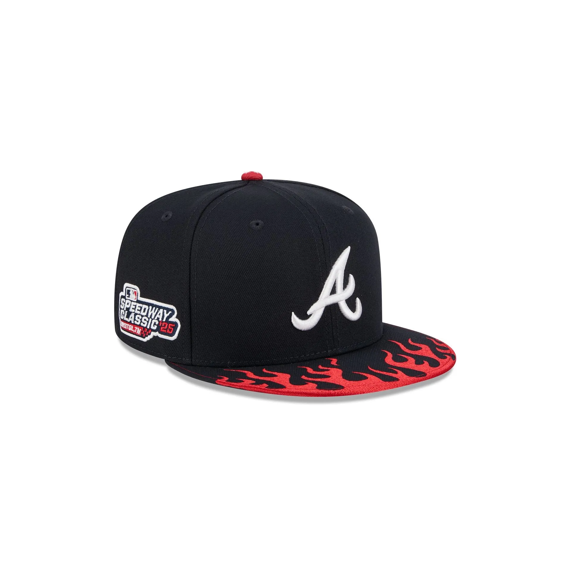 Atlanta Braves Speedway Classic Kids 9FIFTY Snapback Hat sold by New Era