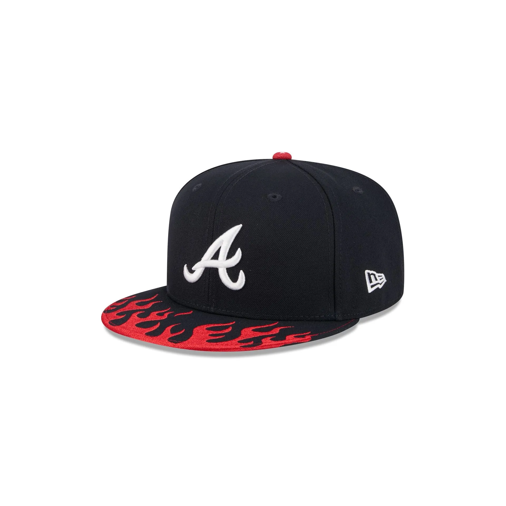 Atlanta Braves Speedway Classic Kids 9FIFTY Snapback Hat sold by New Era product image thumbnail 3