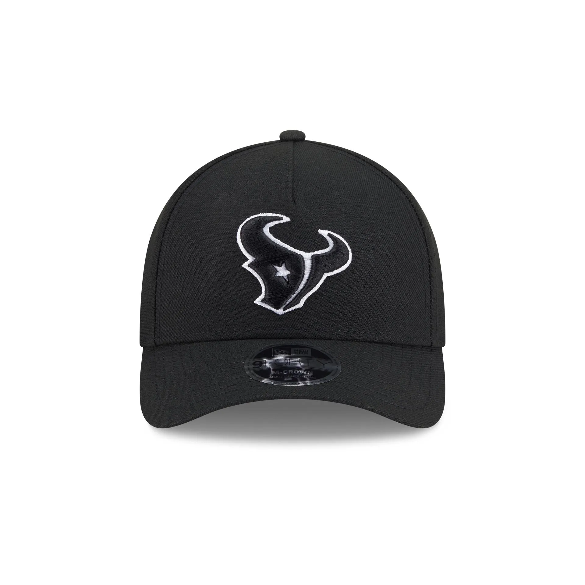Houston Texans Black & White 9FORTY M-Crown A-Frame Snapback Hat sold by New Era product image thumbnail 2