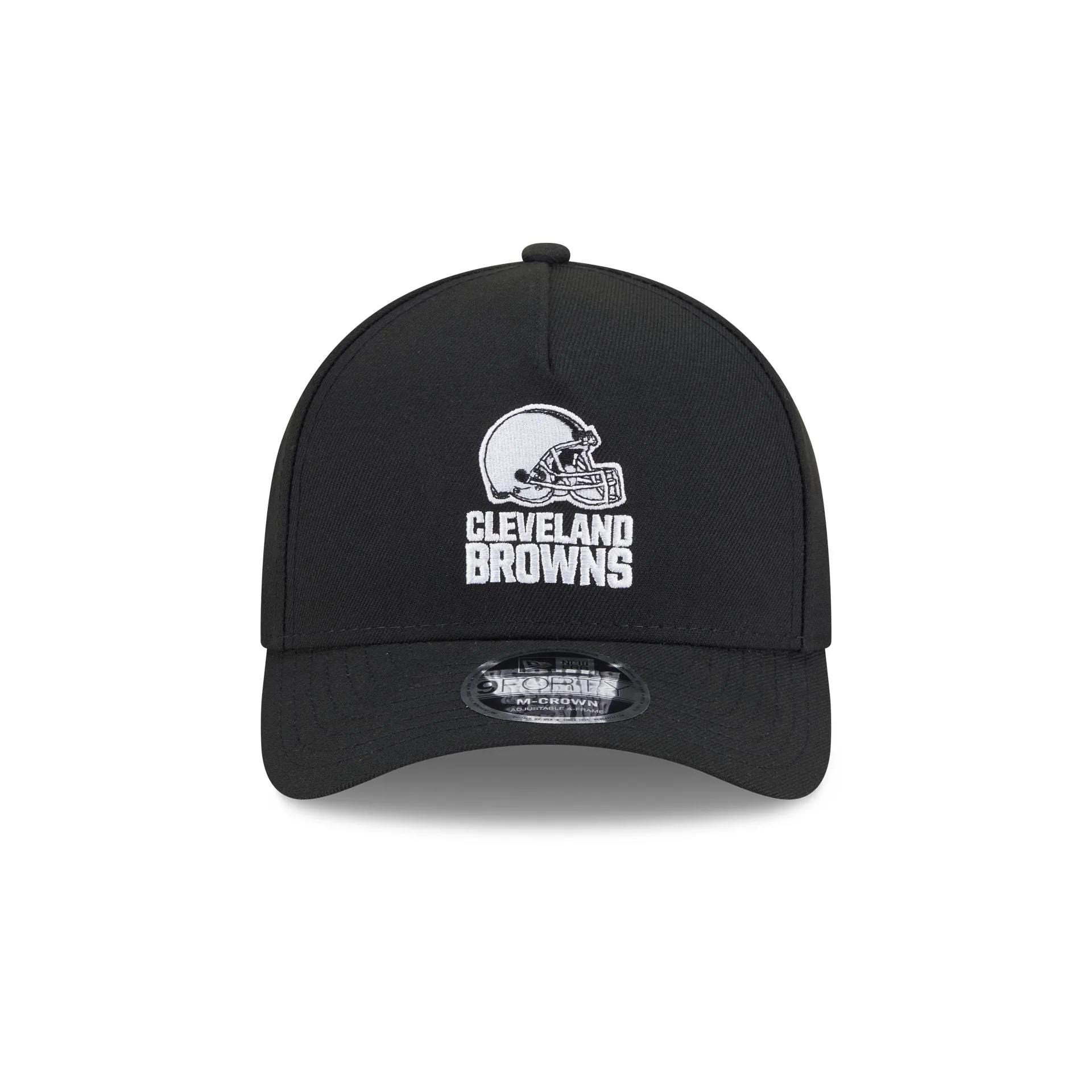 Cleveland Browns Black & White 9FORTY M-Crown A-Frame Snapback Hat sold by New Era product image thumbnail 2