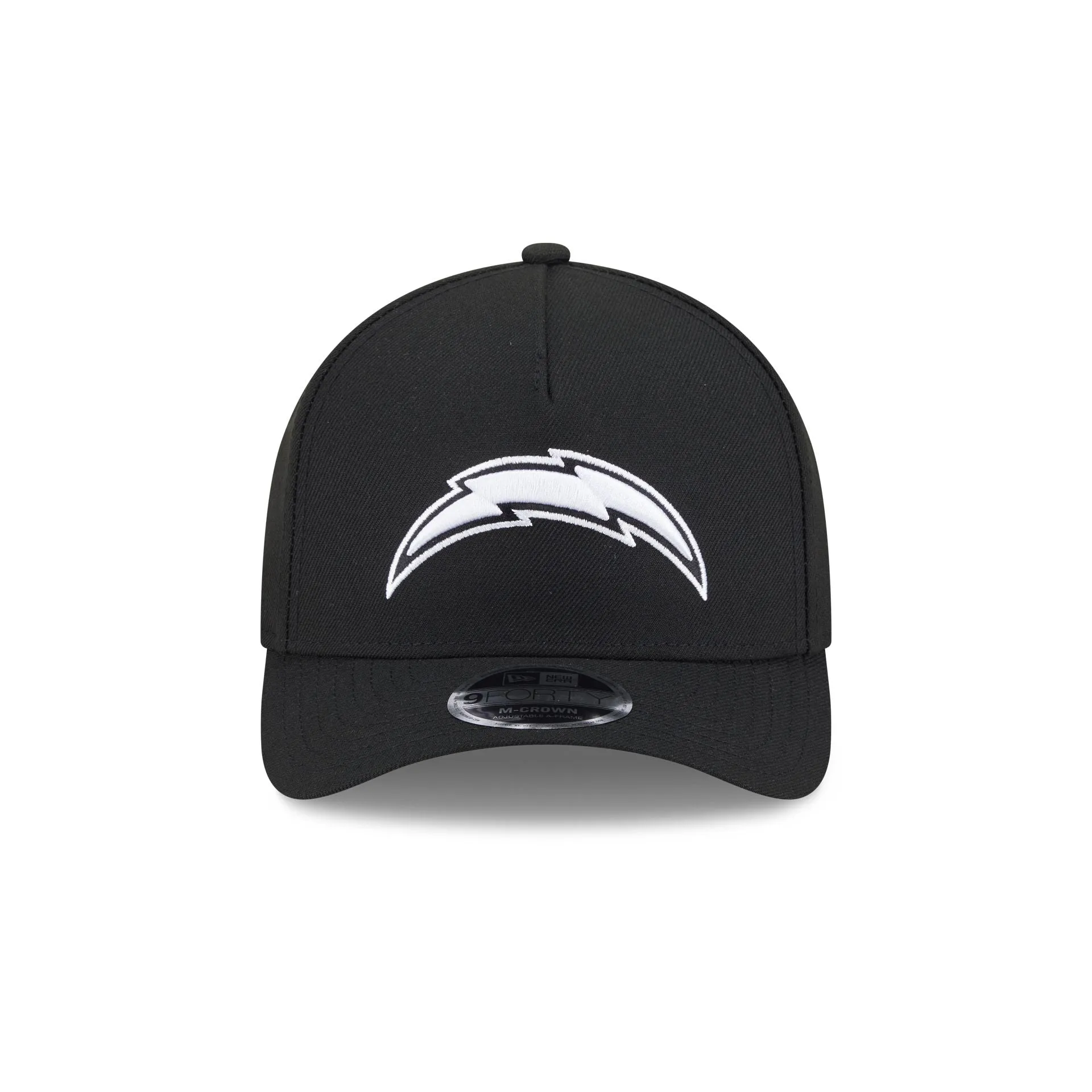 Los Angeles Chargers Black & White 9FORTY M-Crown A-Frame Snapback Hat sold by New Era product image thumbnail 2