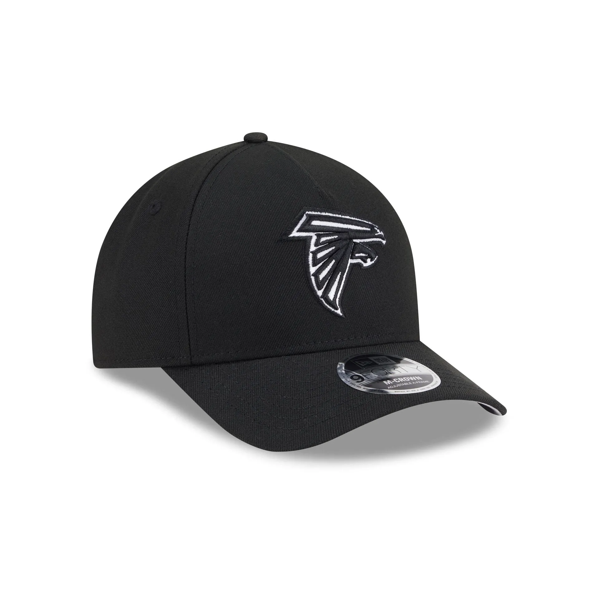 Atlanta Falcons Black & White 9FORTY M-Crown A-Frame Snapback Hat sold by New Era product image thumbnail 3