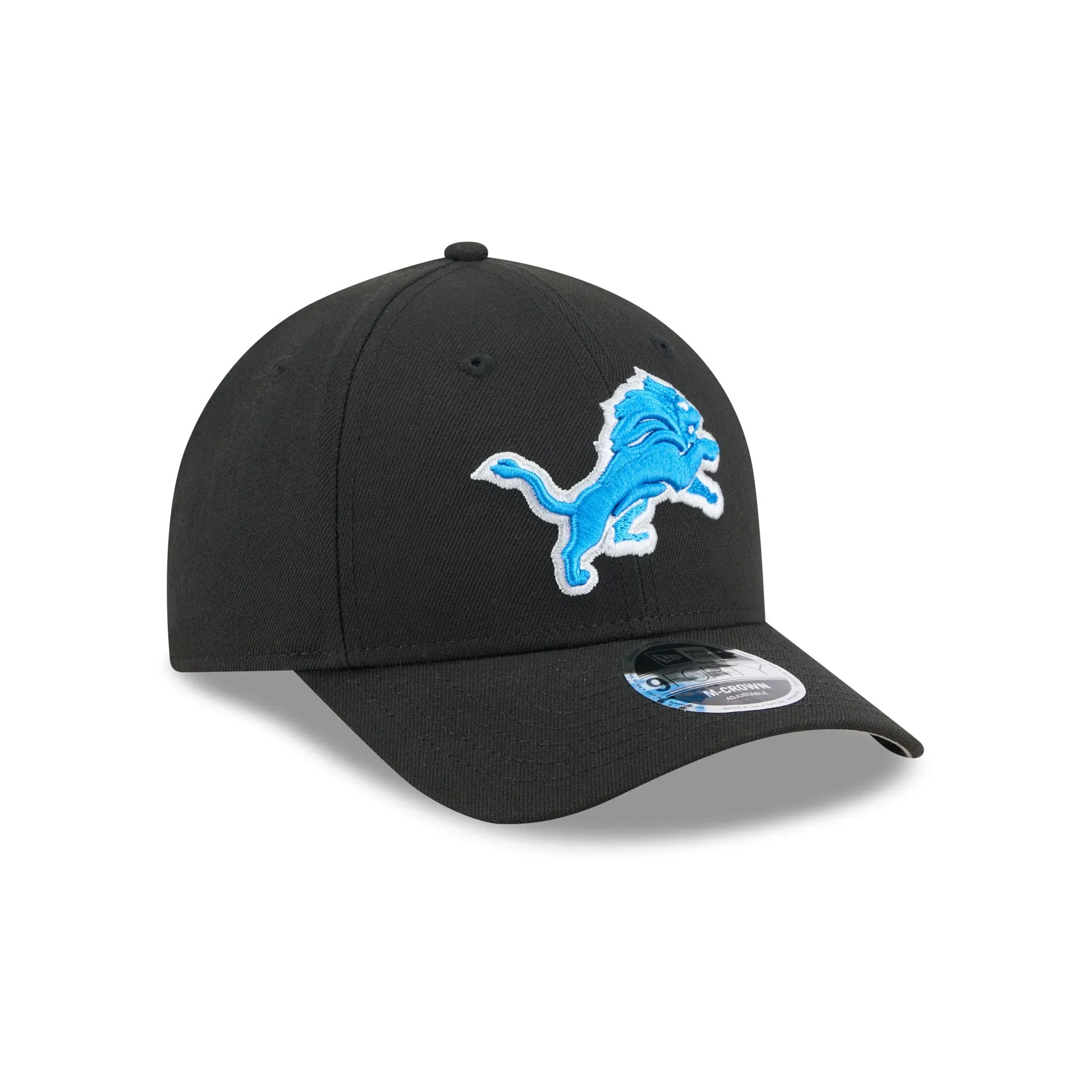 Detroit Lions Team Black 9FORTY M-Crown Snapback Hat sold by New Era product image thumbnail 3