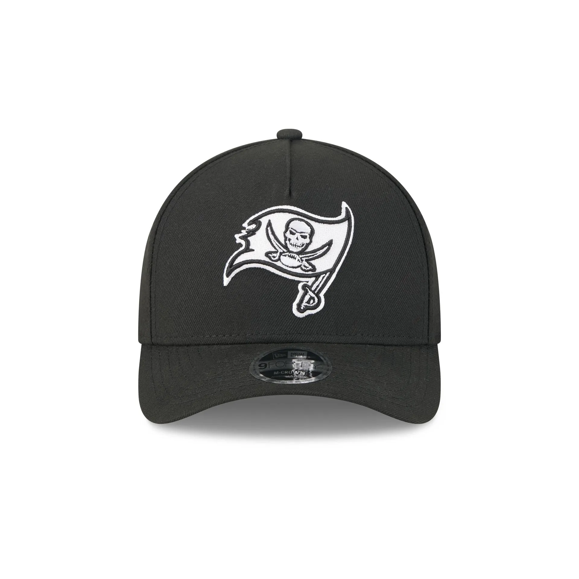Tampa Bay Buccaneers Black & White 9FORTY M-Crown A-Frame Snapback Hat sold by New Era product image thumbnail 2