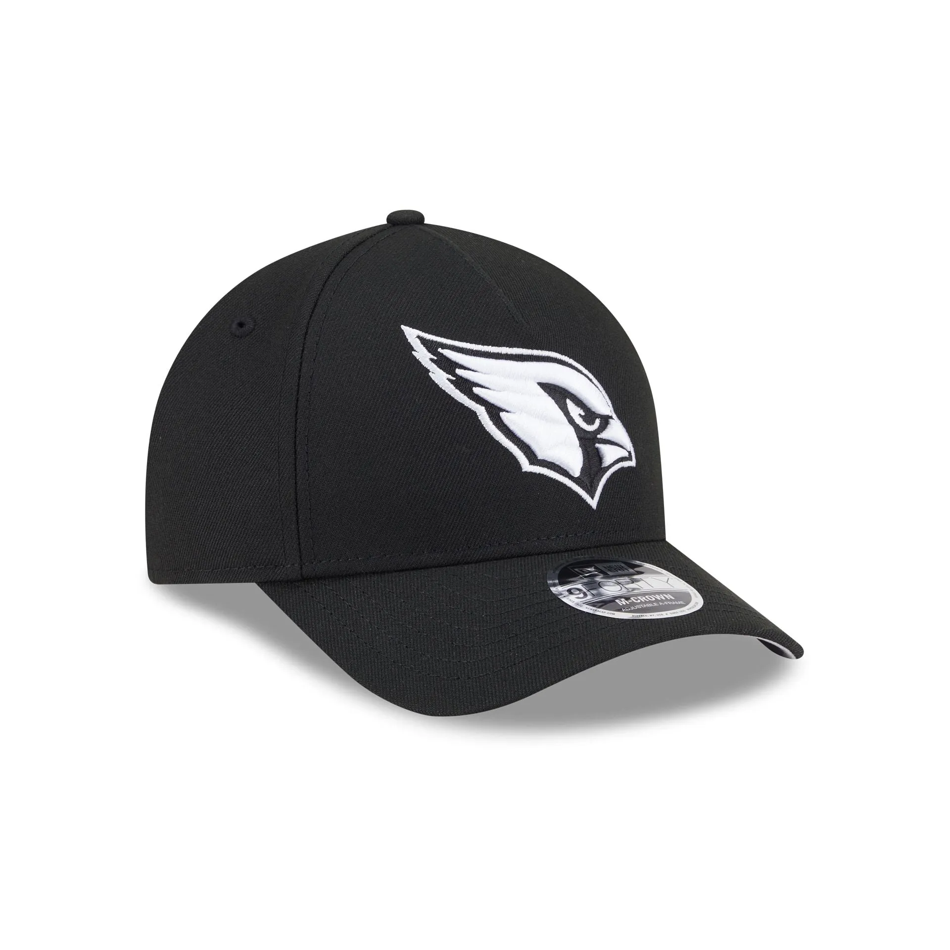 Arizona Cardinals Black & White 9FORTY M-Crown A-Frame Snapback Hat sold by New Era product image thumbnail 3