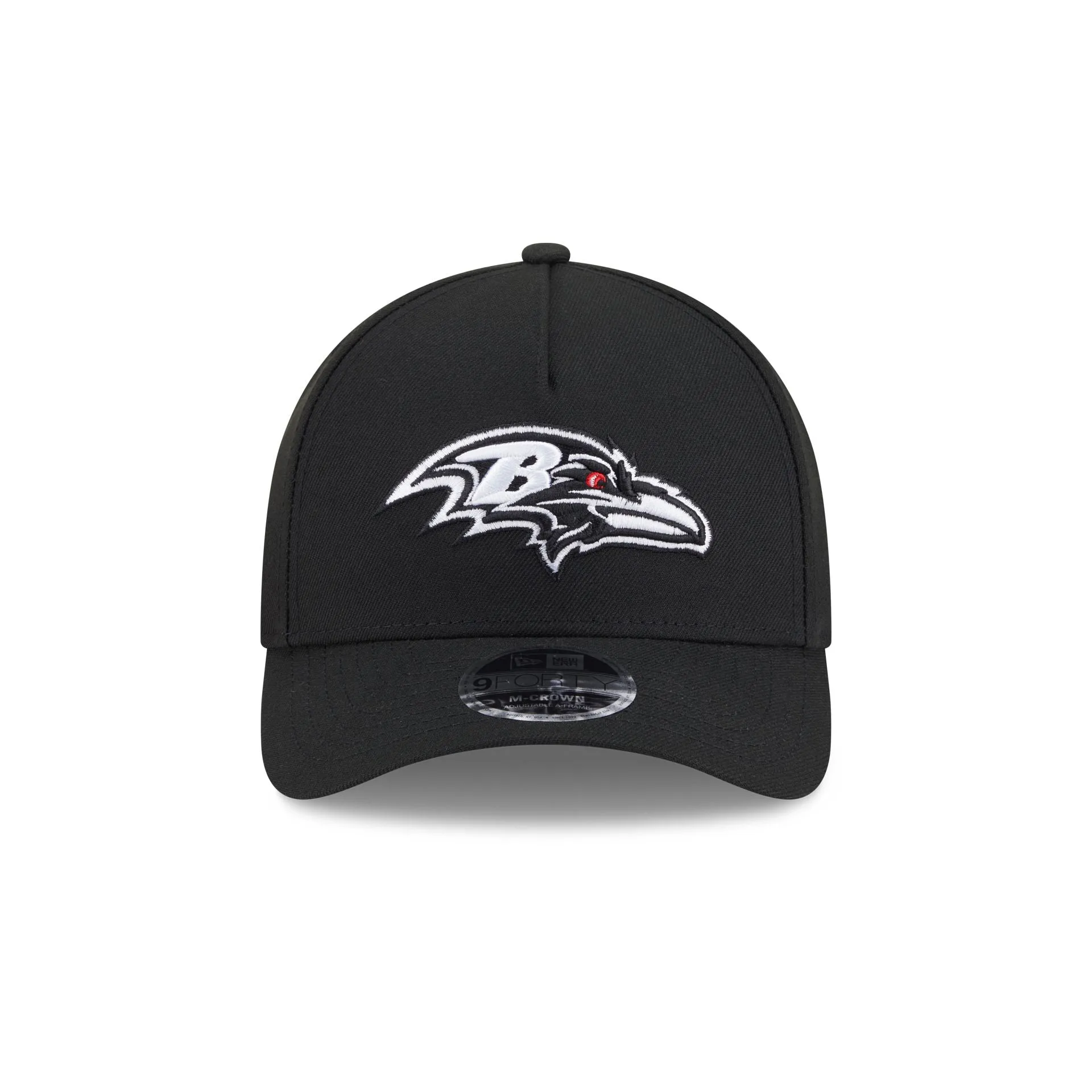Baltimore Ravens Black & White 9FORTY M-Crown A-Frame Snapback Hat sold by New Era product image thumbnail 2