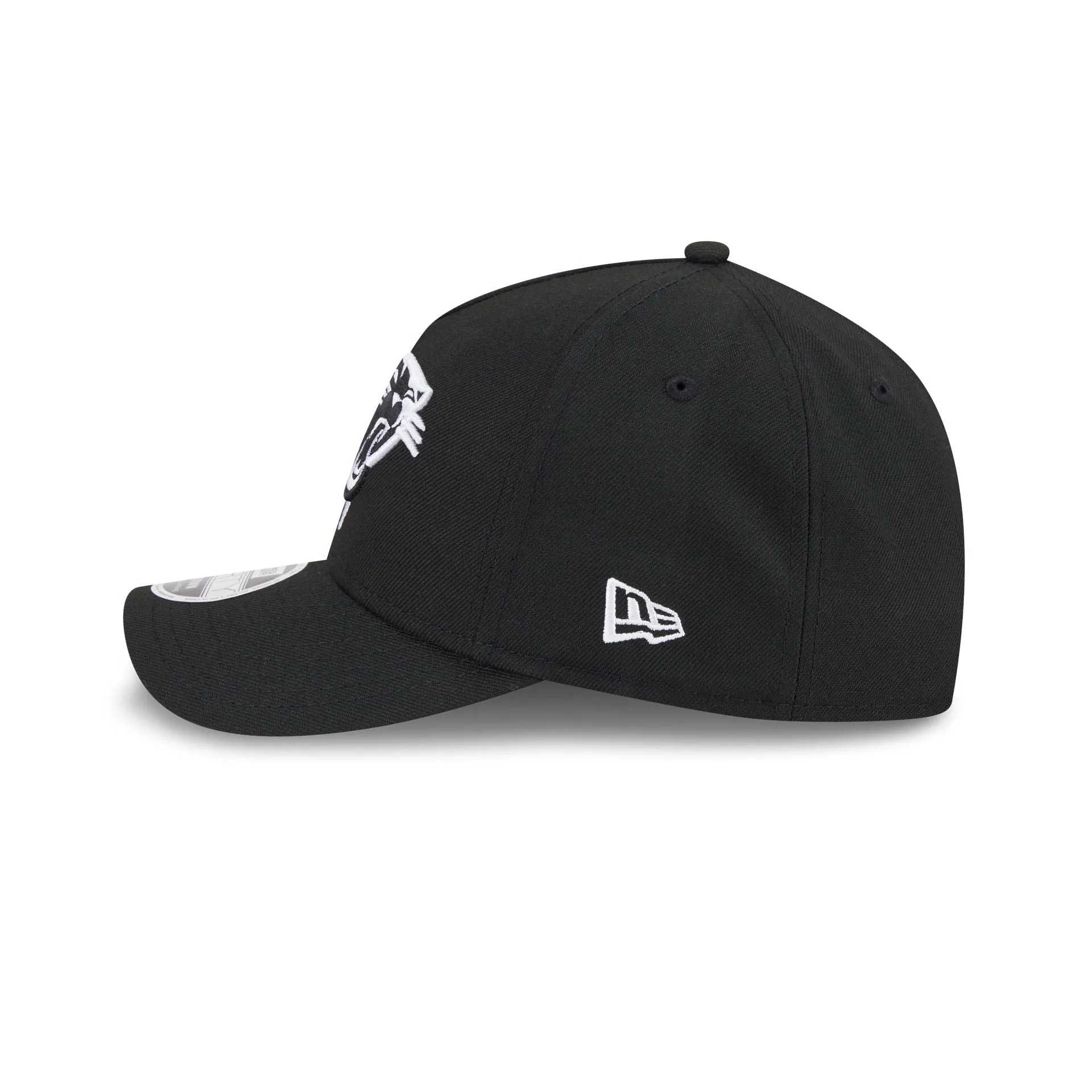 Carolina Panthers Black & White 9FORTY M-Crown A-Frame Snapback Hat sold by New Era product image thumbnail 4