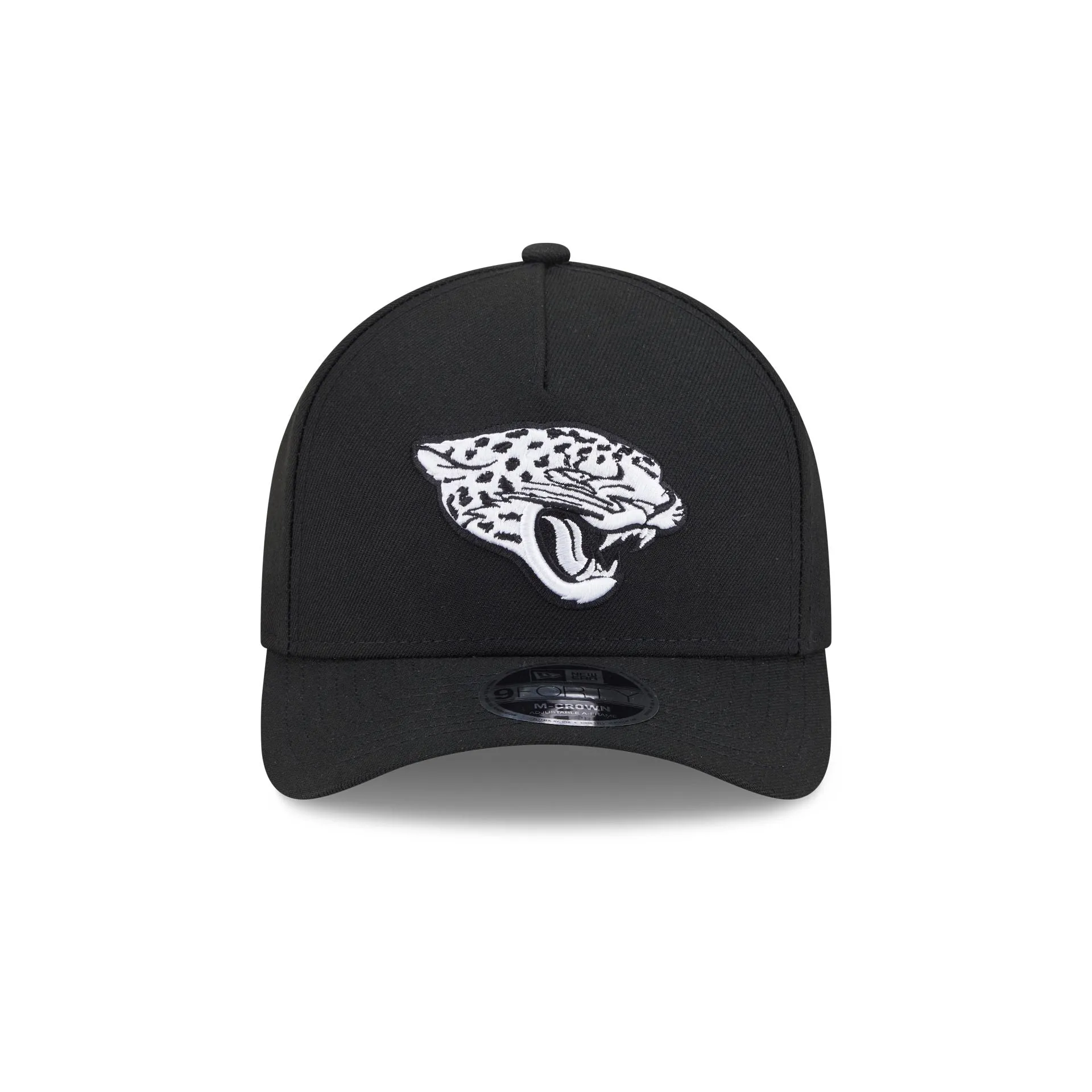 Jacksonville Jaguars Black & White 9FORTY M-Crown A-Frame Snapback Hat sold by New Era product image thumbnail 2