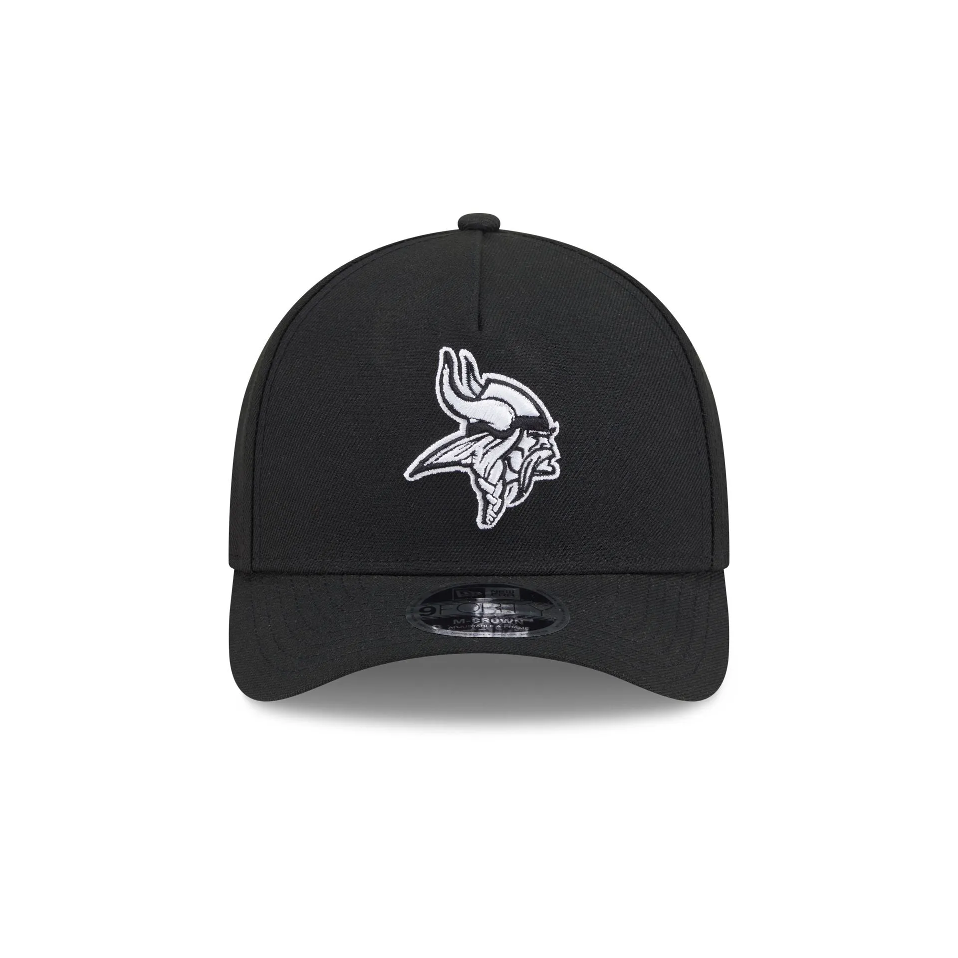 Minnesota Vikings Black & White 9FORTY M-Crown A-Frame Snapback Hat sold by New Era product image thumbnail 2