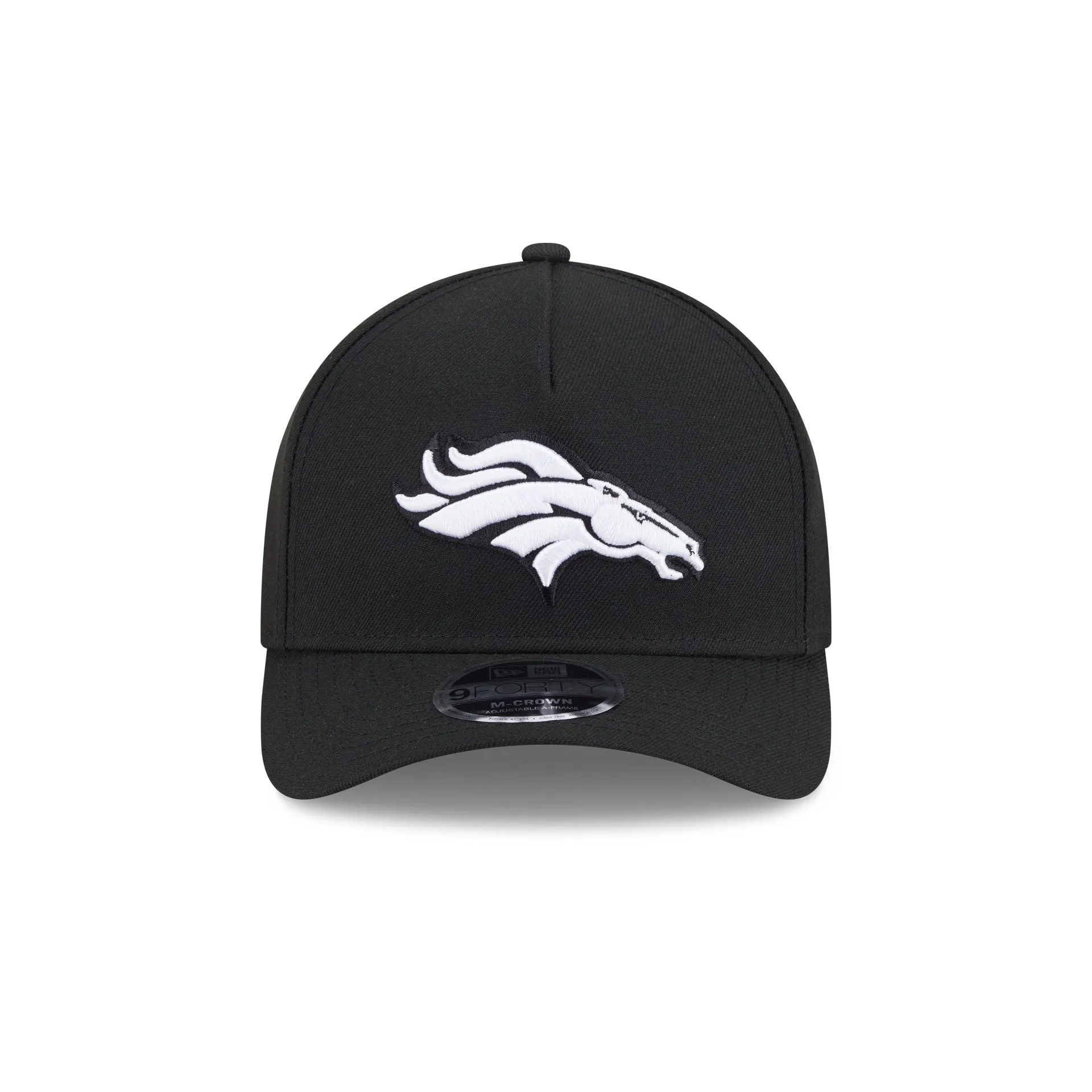 Denver Broncos Black & White 9FORTY M-Crown A-Frame Snapback Hat sold by New Era product image thumbnail 2