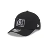 New York Giants Black & White 9FORTY M-Crown A-Frame Snapback Hat sold by New Era