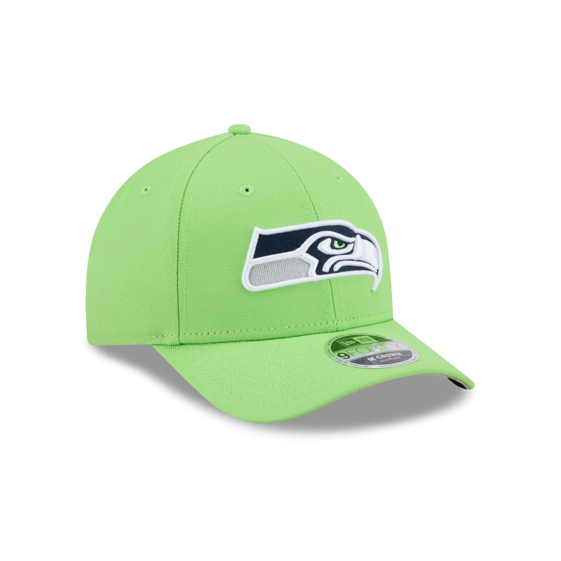 Seattle Seahawks Team Action Green 9FORTY M-Crown Snapback Hat sold by New Era product image thumbnail 3