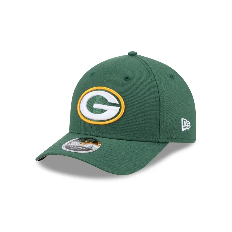 Green Bay Packers Team 9FORTY M-Crown Snapback Hat sold by New Era