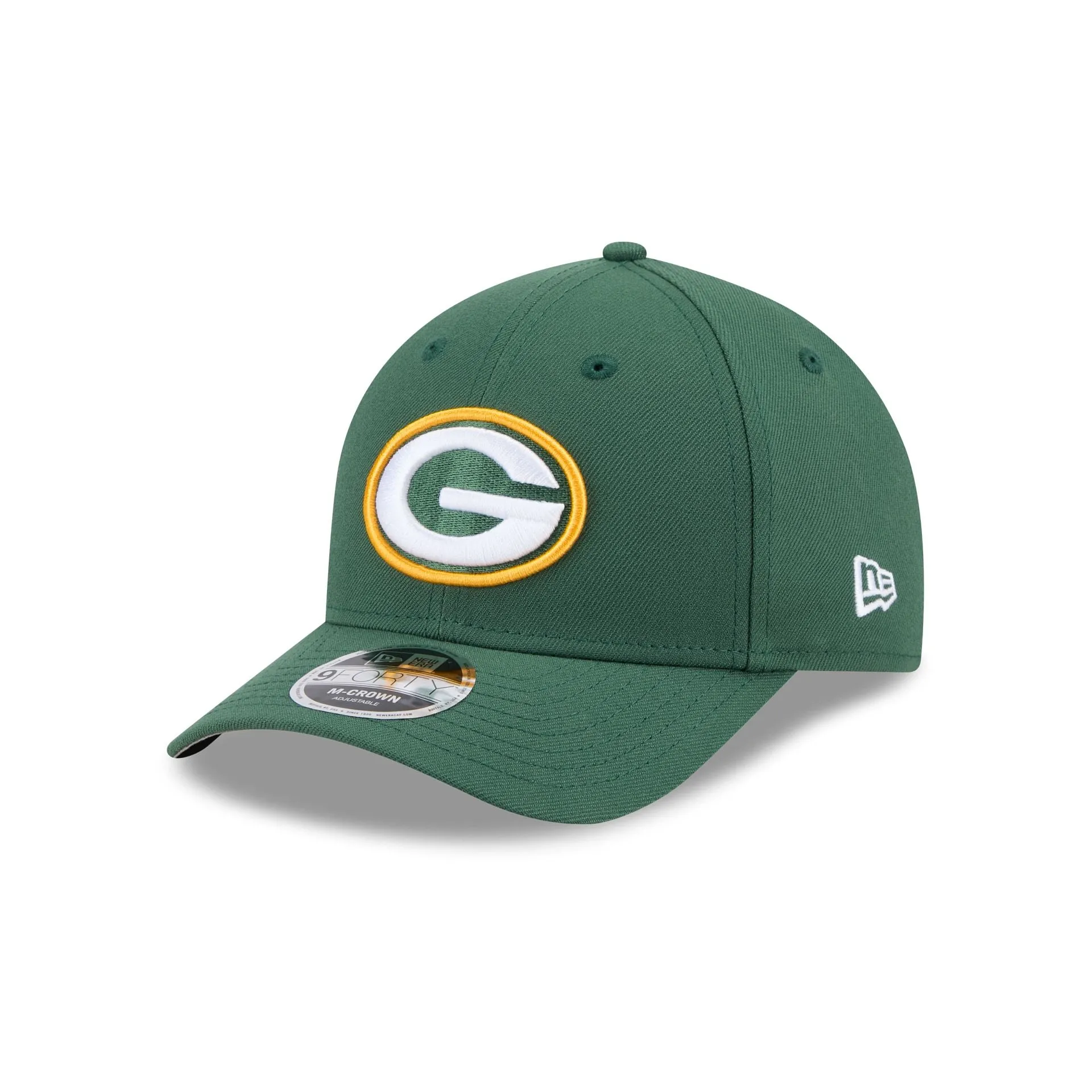 Green Bay Packers Team 9FORTY M-Crown Snapback Hat sold by New Era