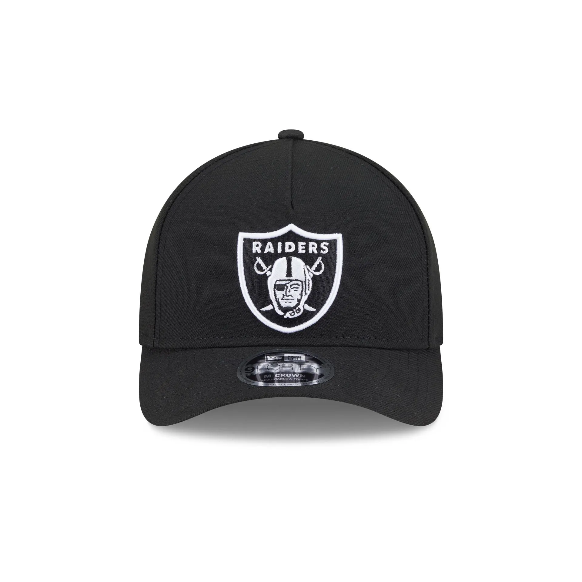 Las Vegas Raiders Black & White 9FORTY M-Crown A-Frame Snapback Hat sold by New Era product image thumbnail 2