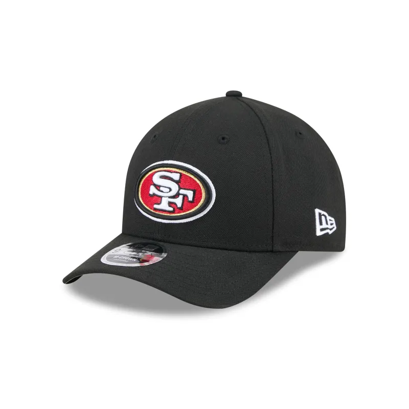 San Francisco 49ers Team Black 9FORTY M-Crown Snapback Hat sold by New Era