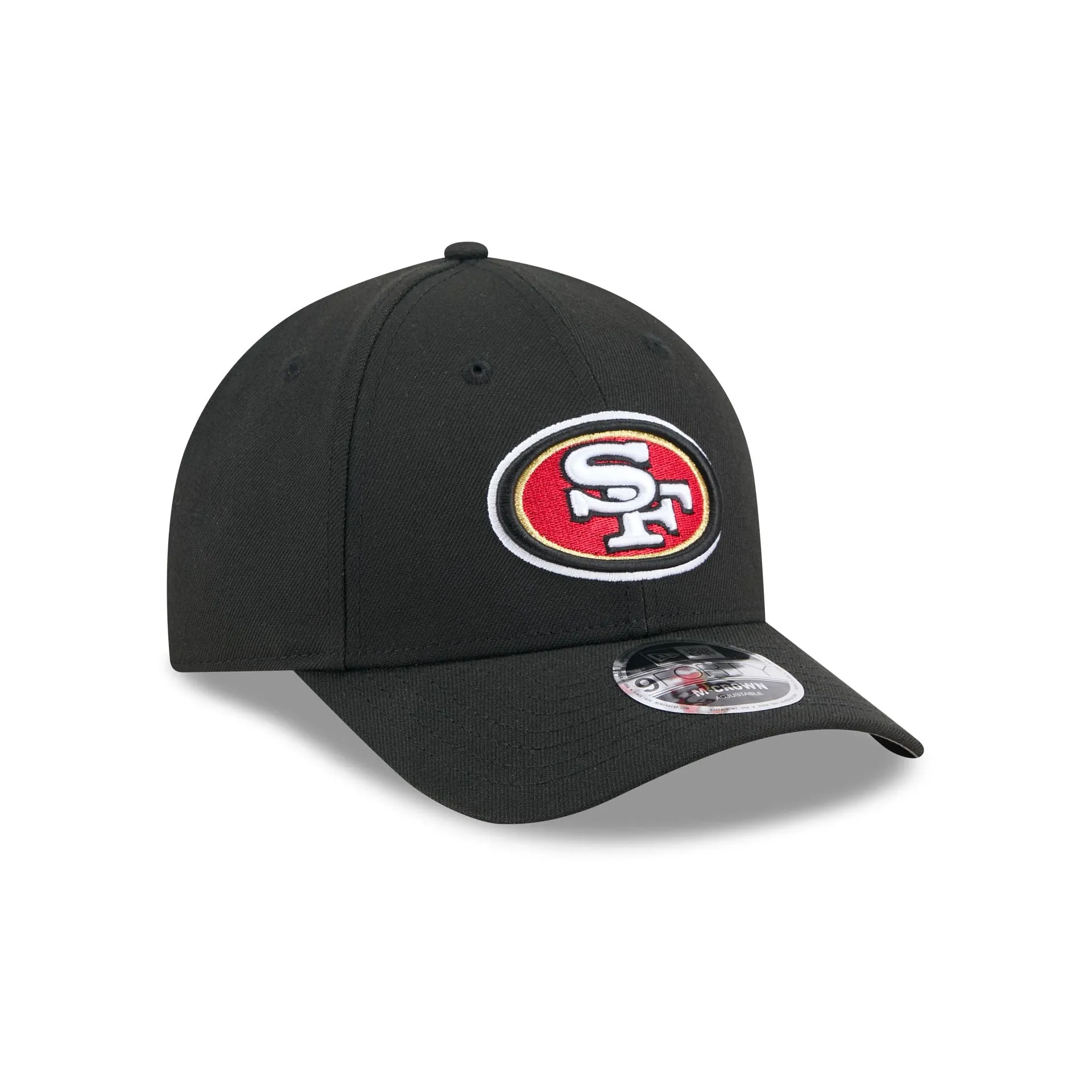 San Francisco 49ers Team Black 9FORTY M-Crown Snapback Hat sold by New Era product image thumbnail 3