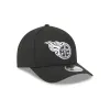 Tennessee Titans Black & White 9FORTY M-Crown A-Frame Snapback Hat sold by New Era