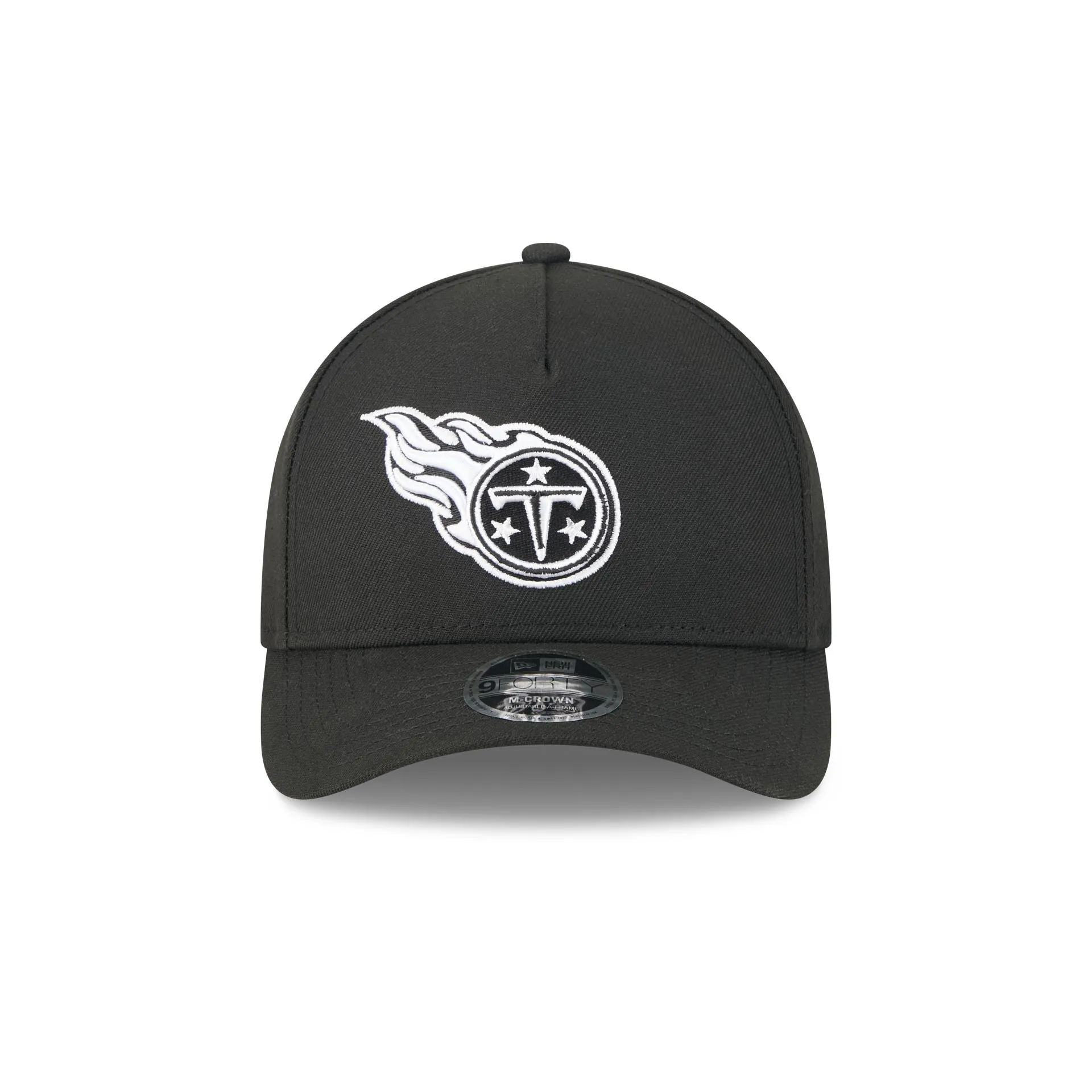 Tennessee Titans Black & White 9FORTY M-Crown A-Frame Snapback Hat sold by New Era product image thumbnail 2